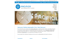 Desktop Screenshot of pacificanaturopathic.com